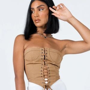 PRINCESS POLLY EAST GATE CORSET STONE